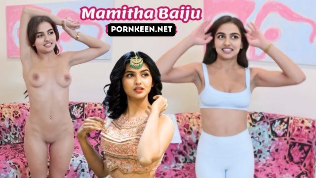 Mamitha Baiju stucked in Casting Couch doing Pussy Fingering